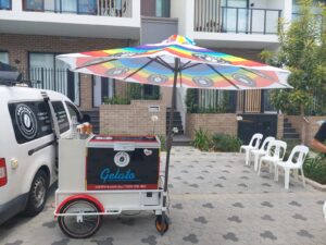 A gelato cart hire